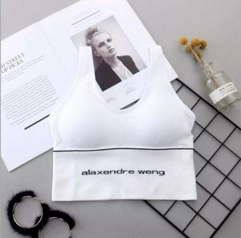 Women vest sports bra yoga mountain climbing