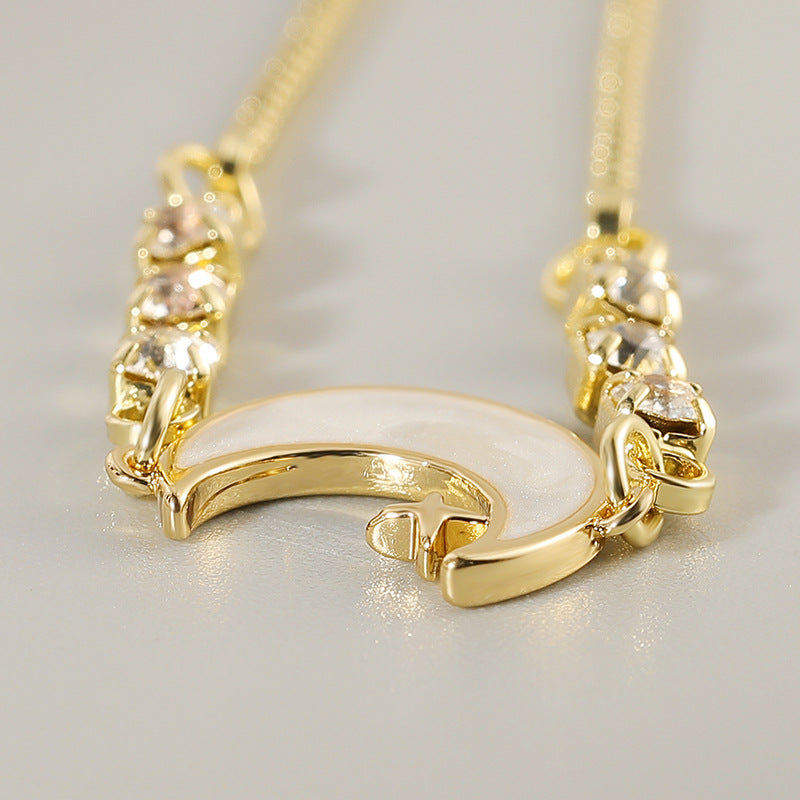 Korean Simple Moon Bracelet Women