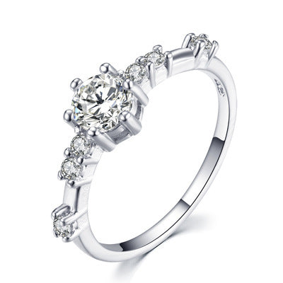 14K Gold Diamond Minimalist Ring