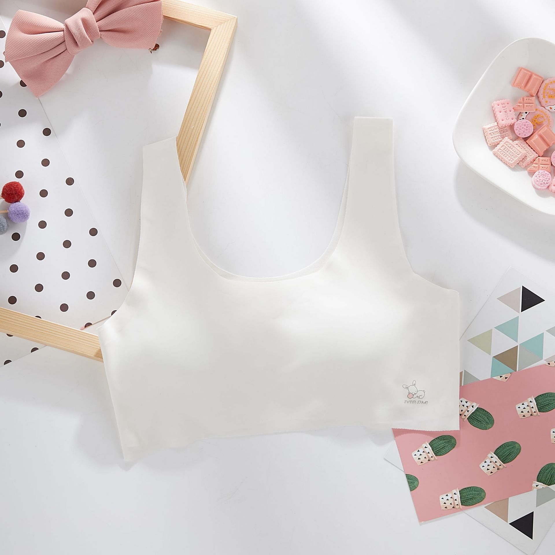 Non-Marking Non-Wireless Bra Modal Girl Underwear