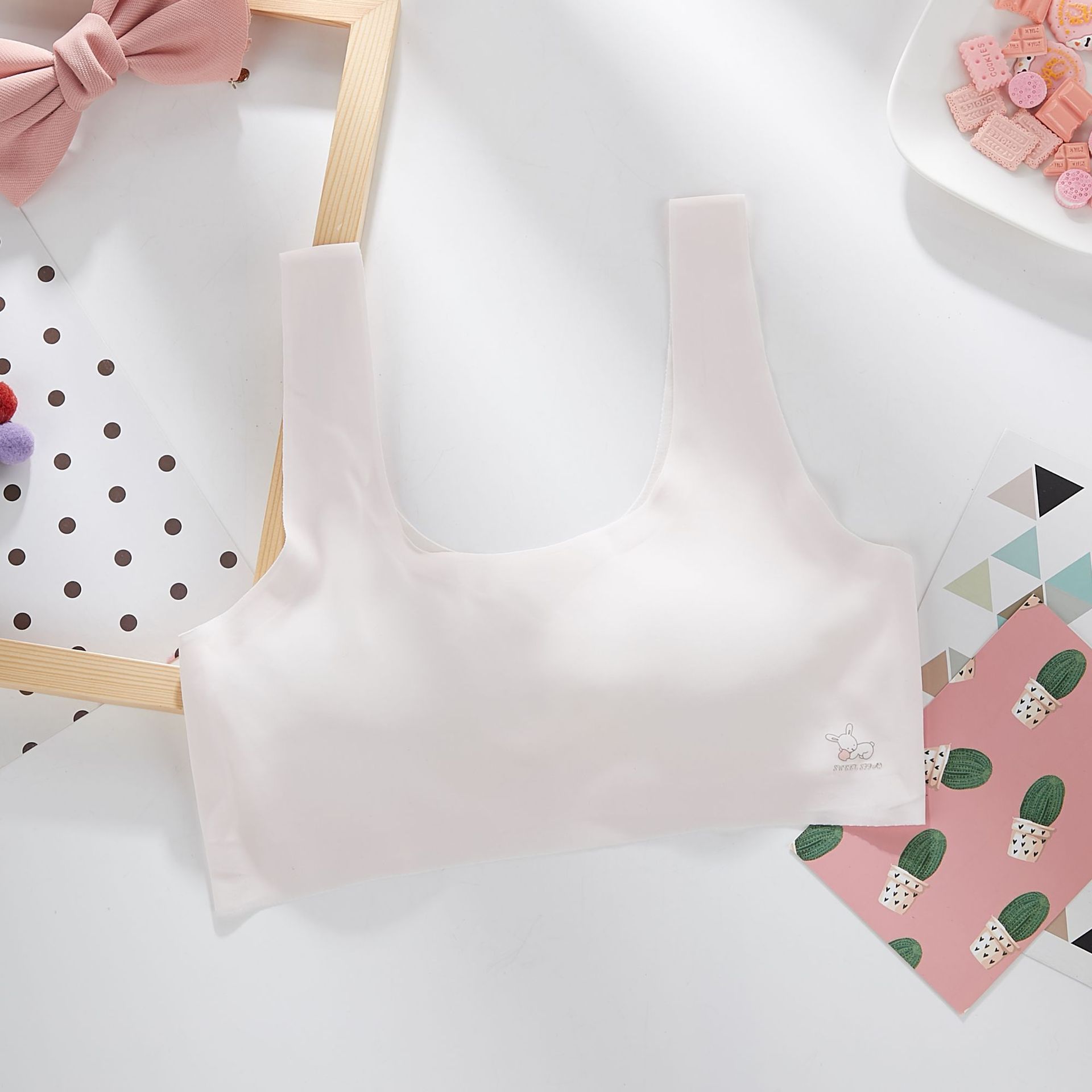 Non-Marking Non-Wireless Bra Modal Girl Underwear