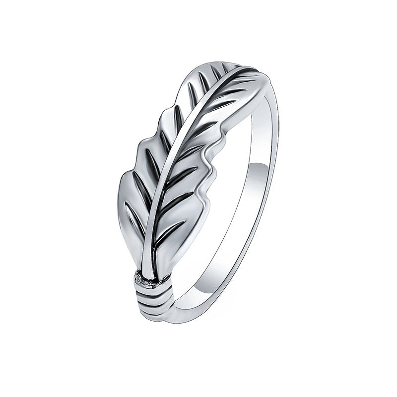 Ring Classic Leaf Lady Ring Retro