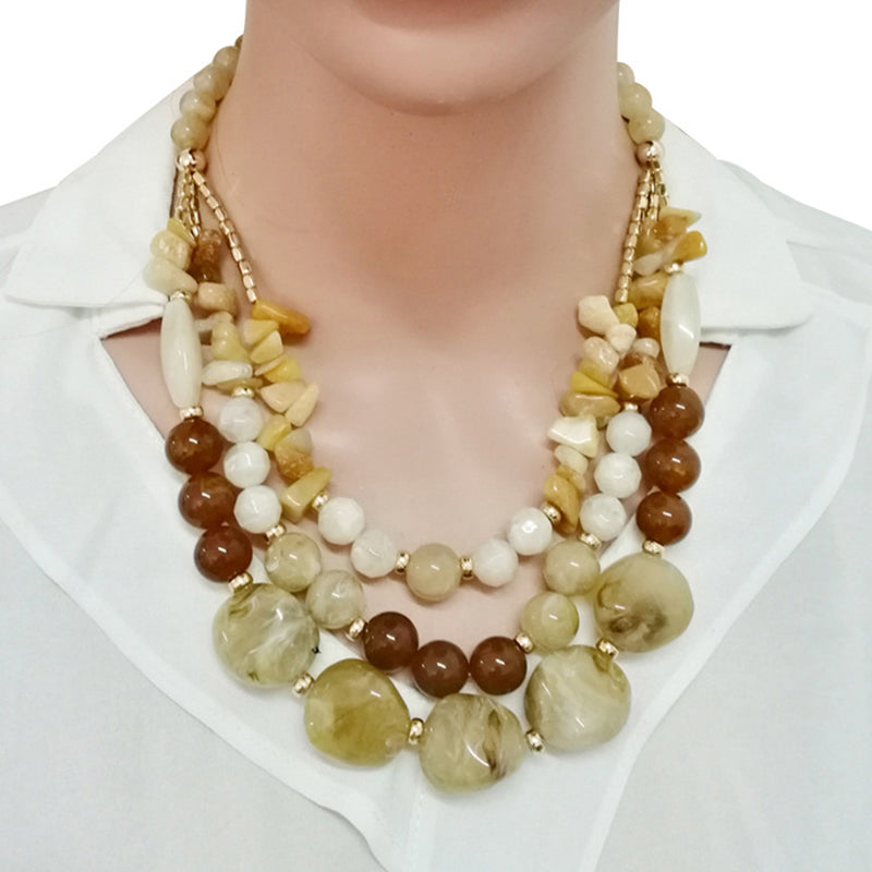 Multilayer Beaded Jewelry Set