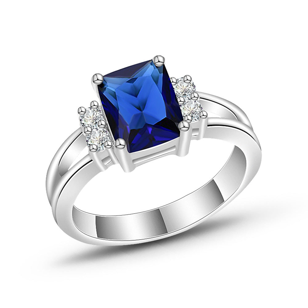 Minimalist Couple Matching Silver Ring