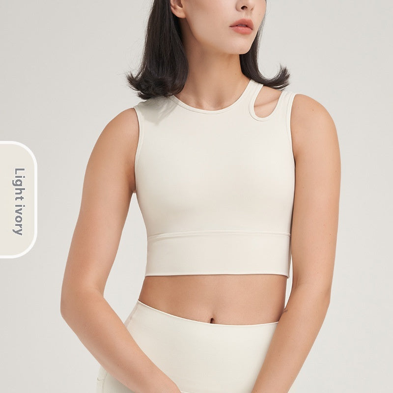 Yoga Belt Chest Pad Bra Strapless Big Chest And Small Sports Top For Women