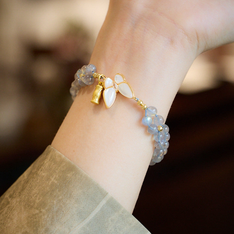 Moonstone Woven Bracelet For Women