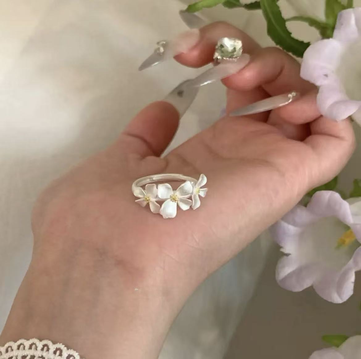 Colorful Charm Valentine Ring Set