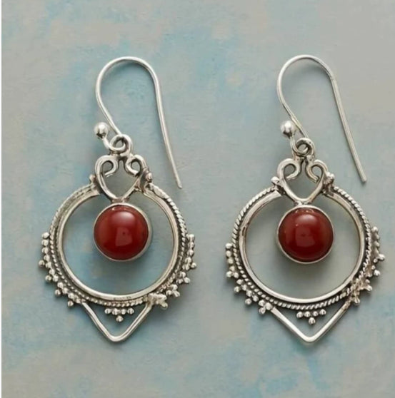 Amethyst Pack Beads Girls' Earrings Eardrops