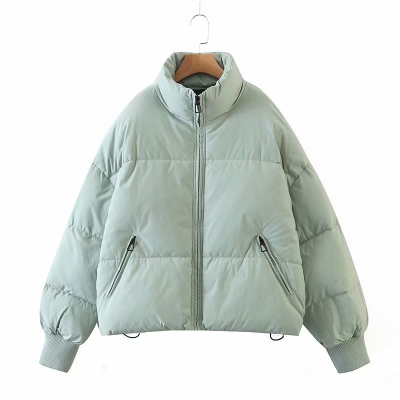 Women's Urban Leisure Versatile Stand Collar Puffer Jacket Coat