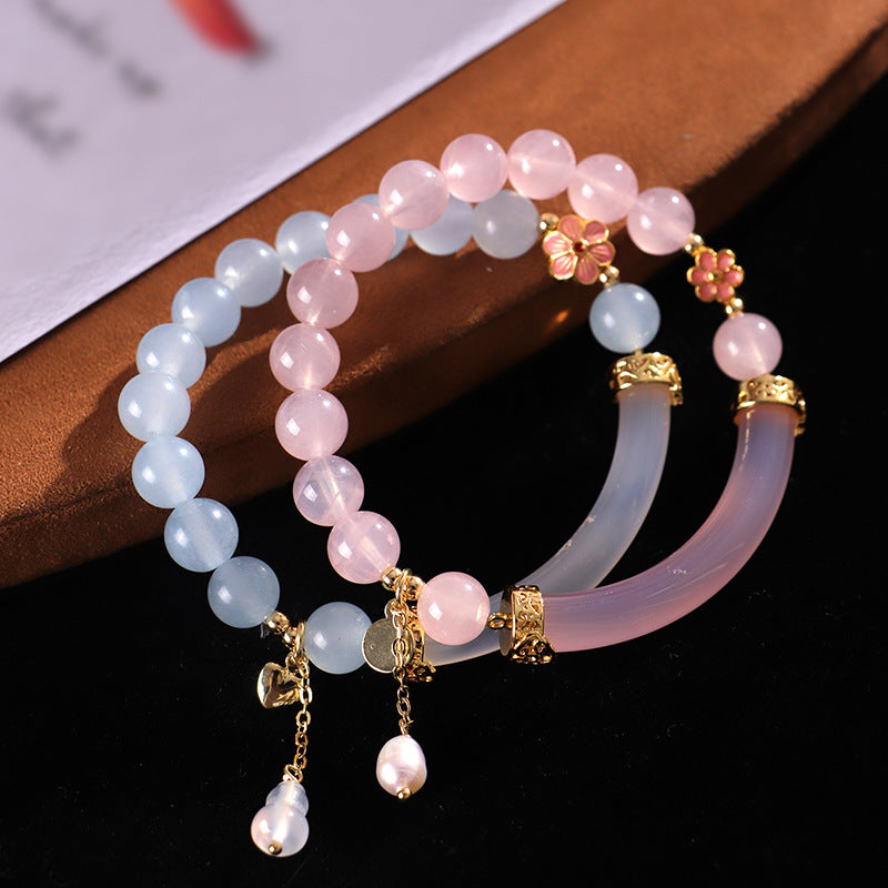 Freshwater Stringed Pearls Bracelet For Women