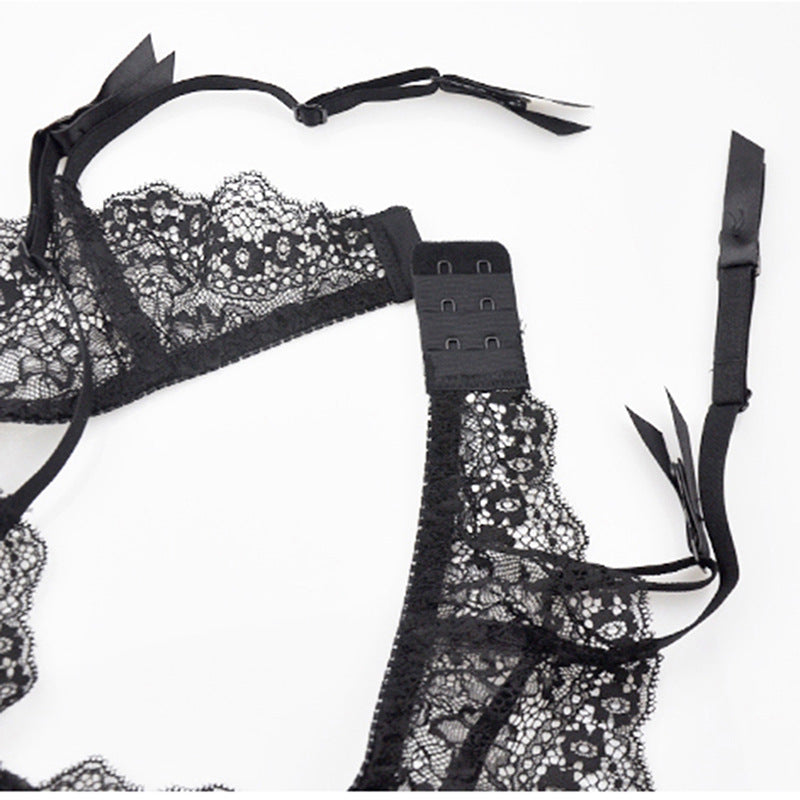 Romantic Lace Bra And Panty Set