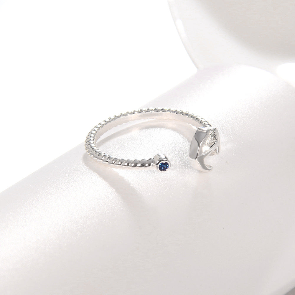 Sailor Anchor Ring Zircon Adjustment Ring