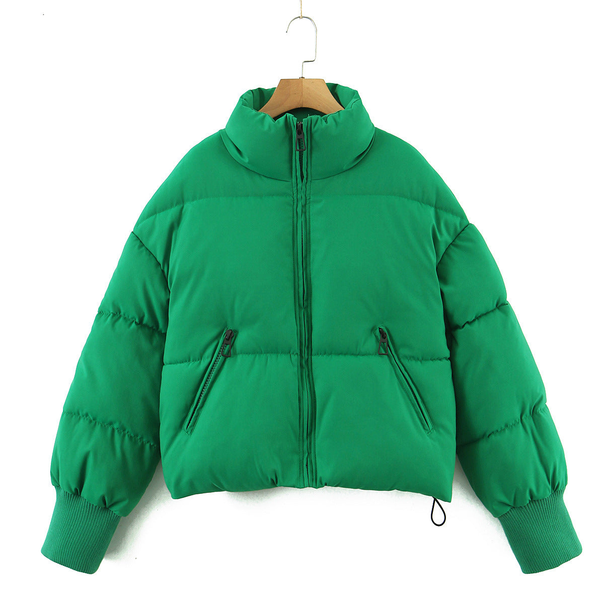 Women's Urban Leisure Versatile Stand Collar Puffer Jacket Coat