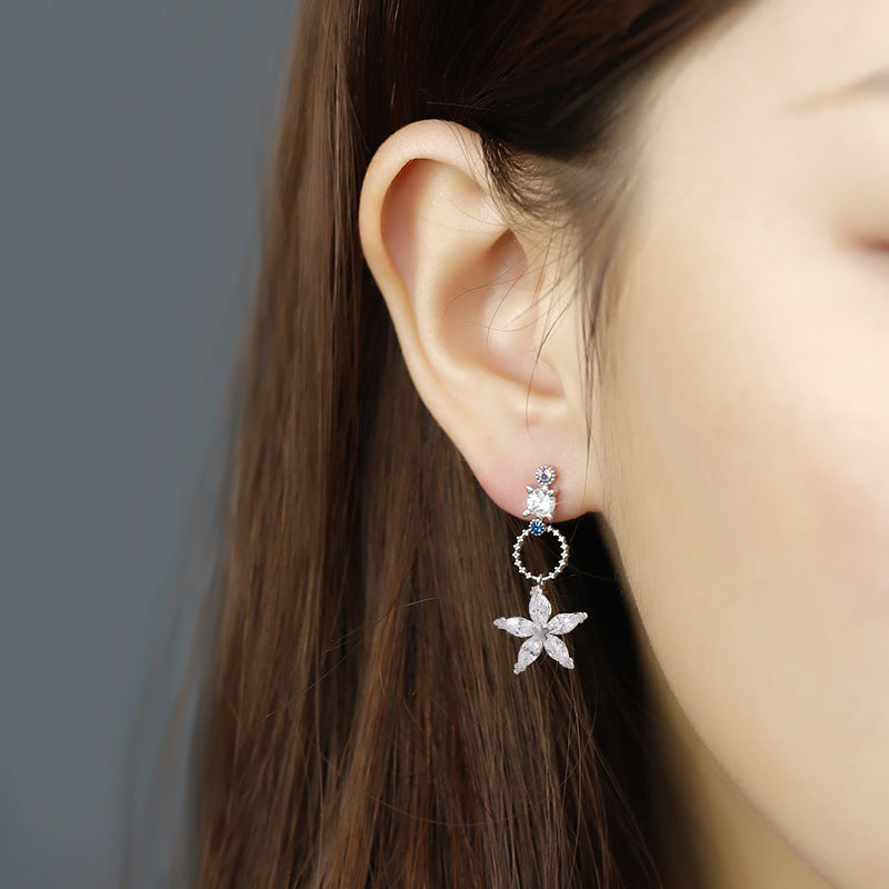 Flower Earrings Girls New Trend