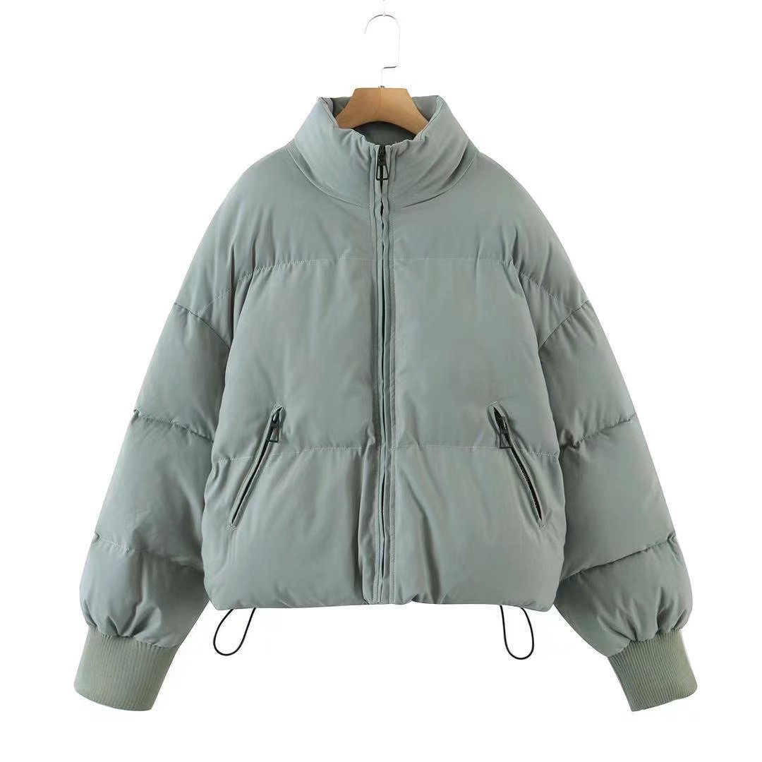 Women's Urban Leisure Versatile Stand Collar Puffer Jacket Coat