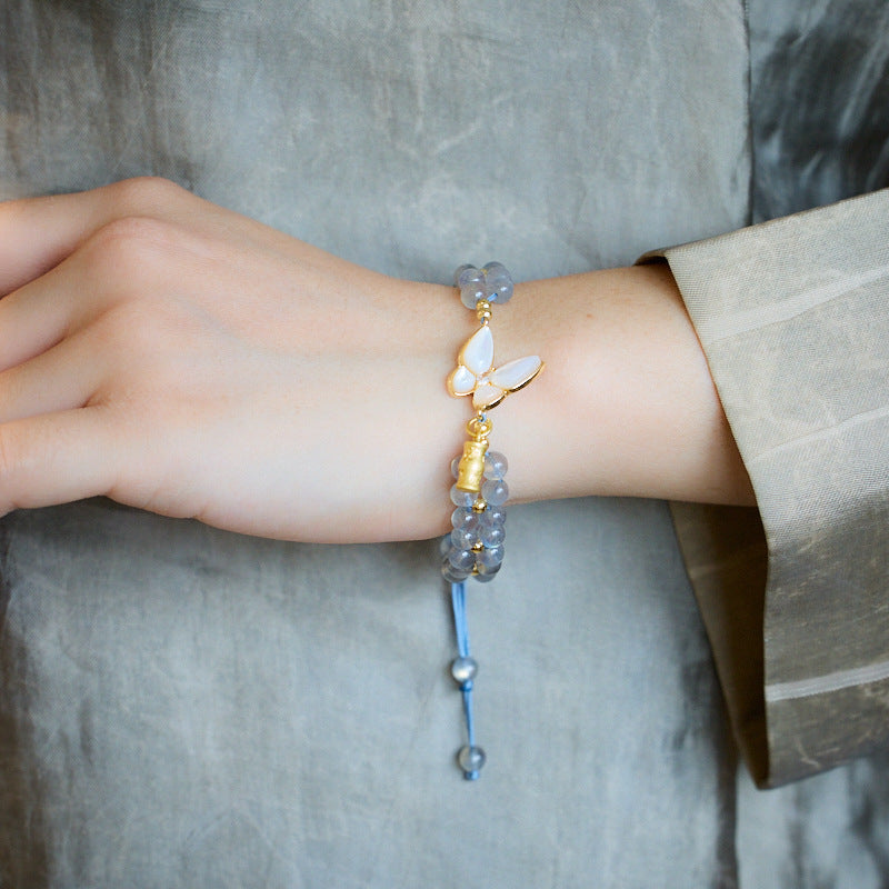 Moonstone Woven Bracelet For Women