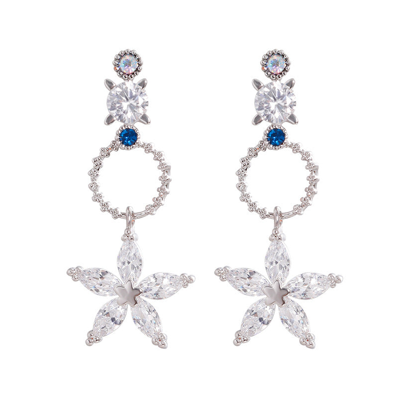 Flower Earrings Girls New Trend