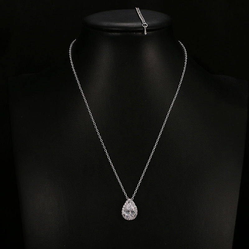 Waterdrop Gemstone Jewelry Set