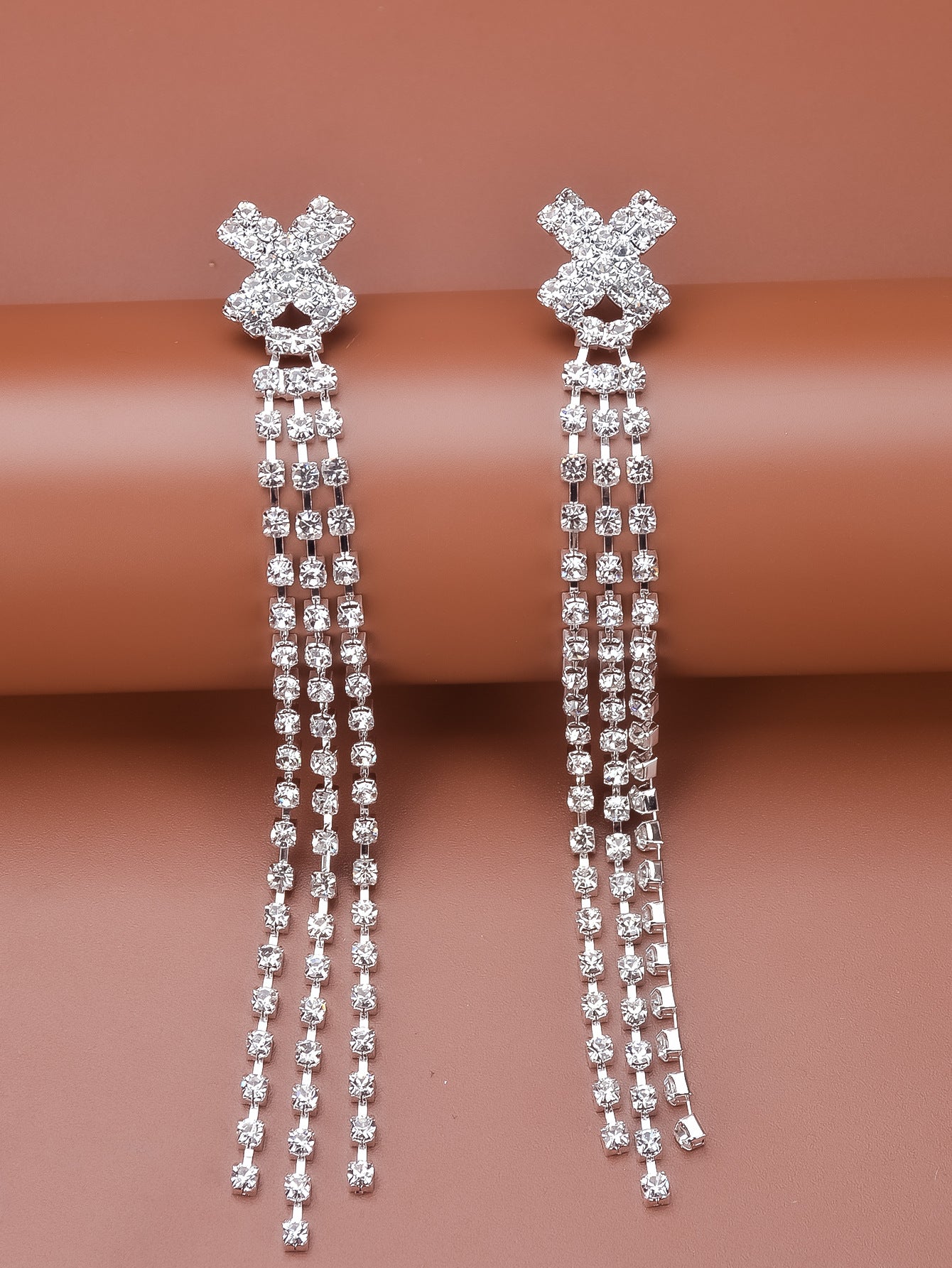 Ornament Simple Fashion Girls Tassel Earrings