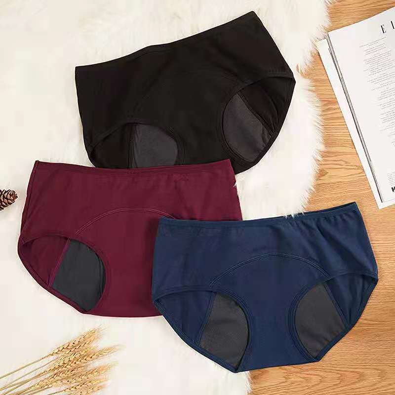 Women's Physiological Pants Menstrual High Flow Postpartum Panties